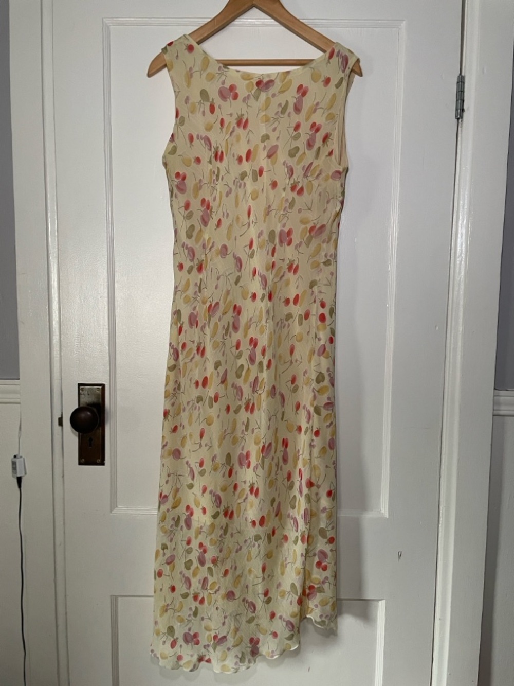 Vintage 90s DINO fruit dress-Size M - Picture 2 of 12